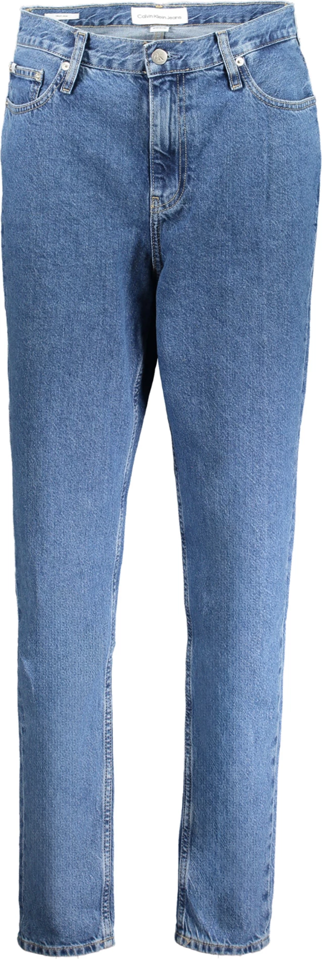 Mom jeans za ženske Calvin Klein, modre