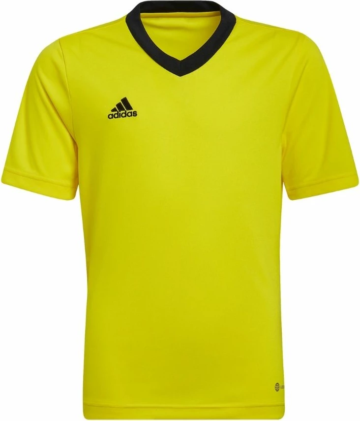 Otroška majica adidas Entrada 22, rumena