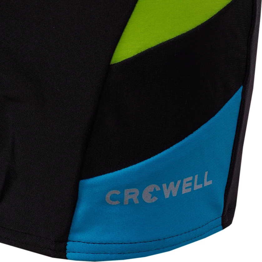 Kopalne hlače za fante Crowell, črno-zeleno-modre Kopalne hlače za fante Crowell, črno-zeleno-modre
