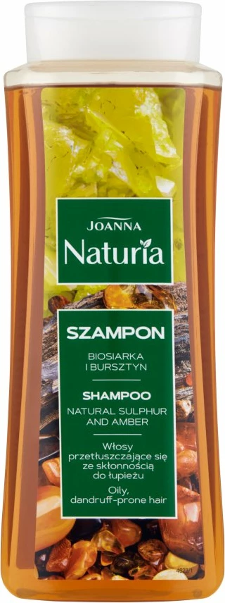 Šampon za ženske z mastnimi lasmi in nagnjenostjo k prhljaju, Joanna Naturia, 500 ml