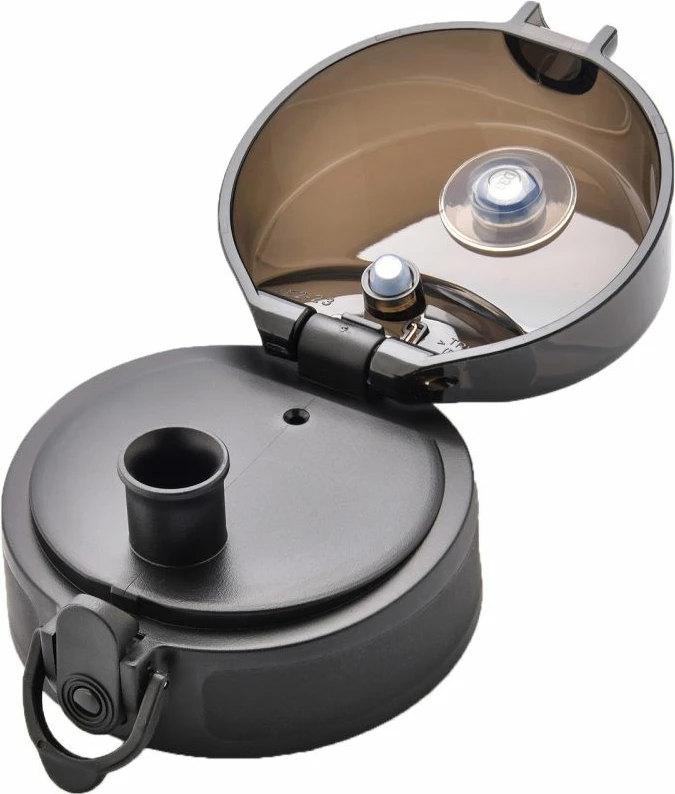 Steklenica za vodo Meteor, univerzalna, črno-zelena