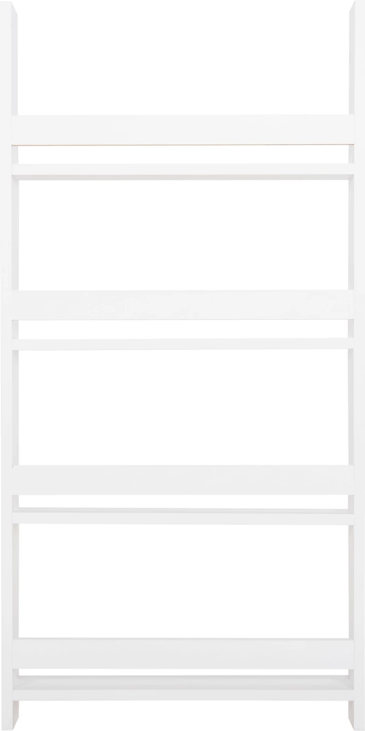 Stenske police SANI FH18224.01 melamin v beli barvi 60x10x120Hcm (4 police)