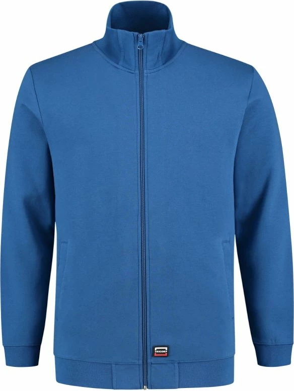 Pulover z zadrgo za moške, moder Tricorp