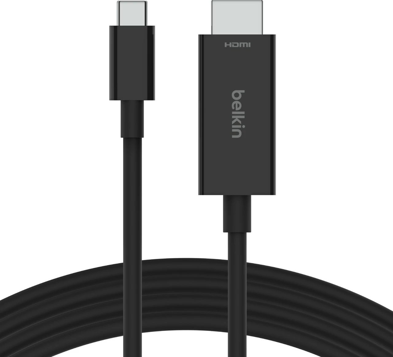 Kabel USB Type-C na HDMI, Belkin AVC012bt2MBK, 2 m, črn