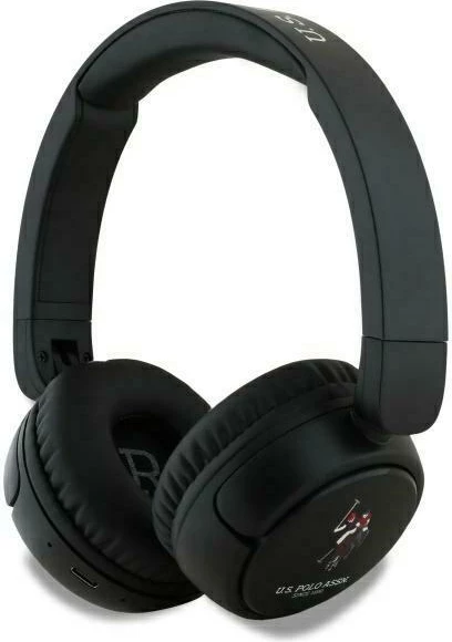 Bluetooth on-ear slušalke U.S. Polo Assn. USHPV6PUNK, črne