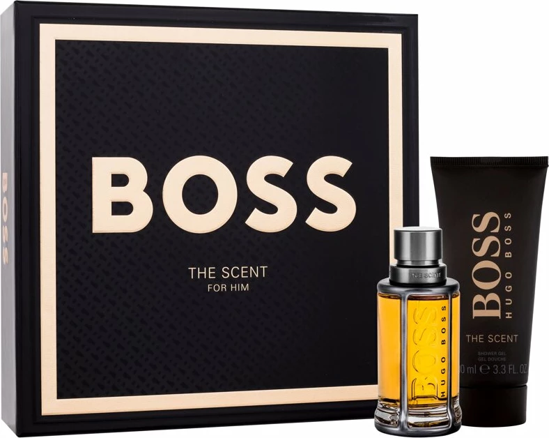 Set Eau de Parfum in gel za prhanje za moške HUGO BOSS, 50 ml + 100 ml