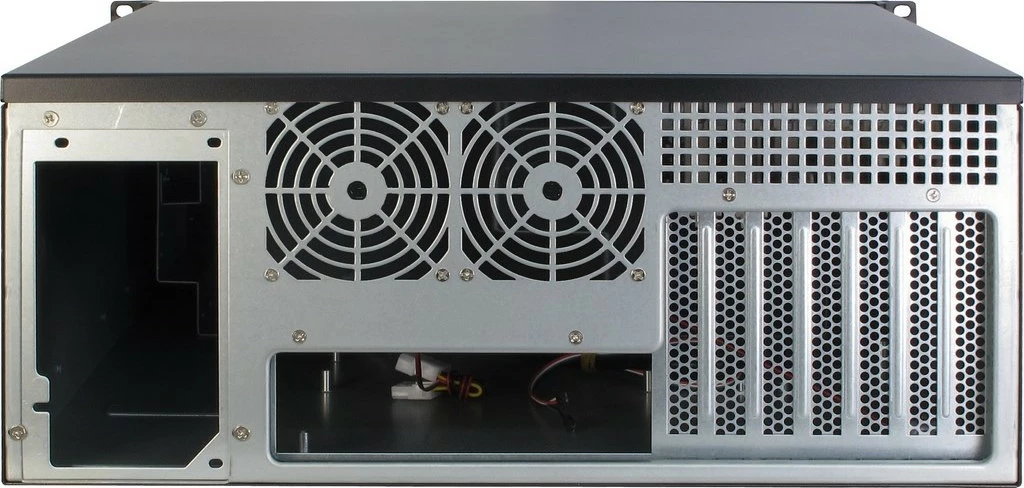 Serverski chassis Inter-Tech IPC 4U-4088-S, Rack, ATX / micro ATX / Mini-ITX, črn