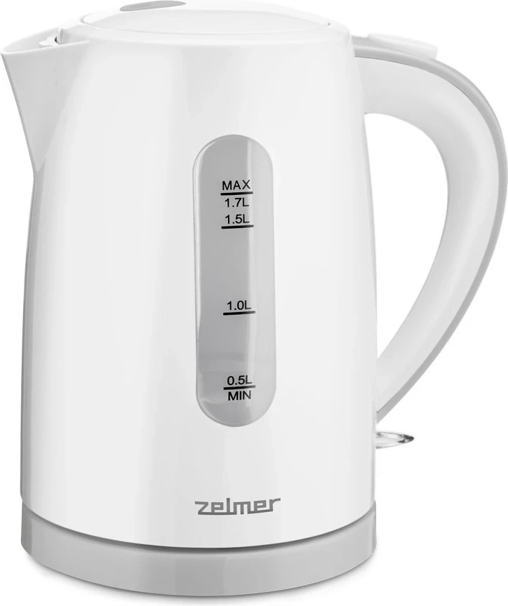 Kettle 1,7 L, plastičen, bel-siv Zelmer ZCK7616S