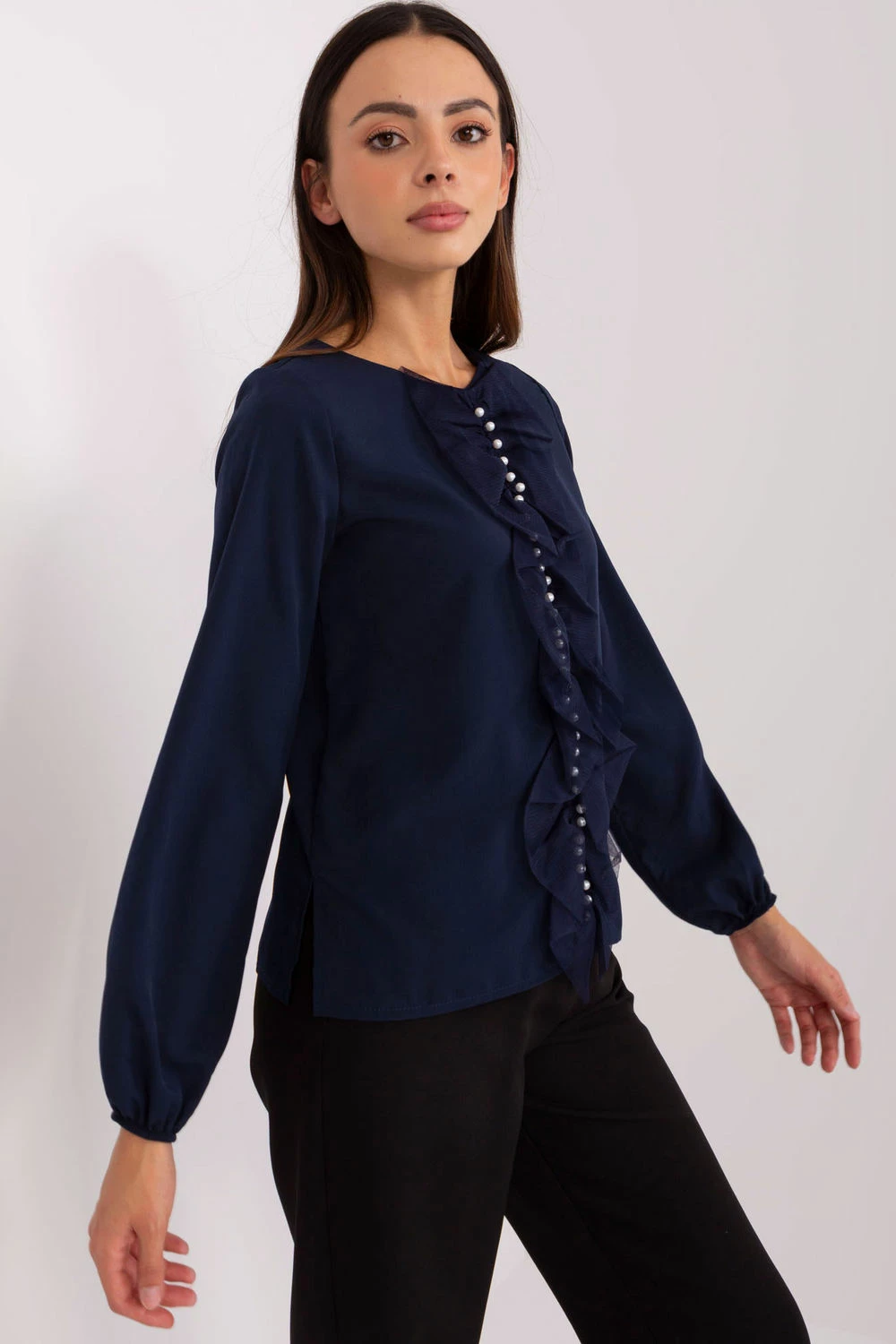 Bluza ženska Lakerta 216397, temno modra