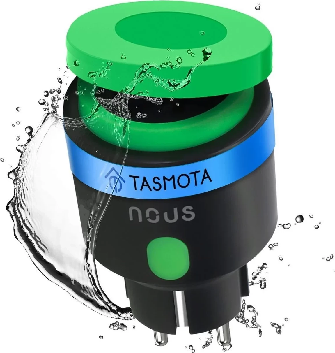 Pametna vtičnica Nous A6T, WiFi, Matter, črna