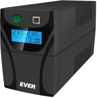 UPS z AVR in USB 0,85 kVA, 480 W, 2 AC Ever Easyline 850