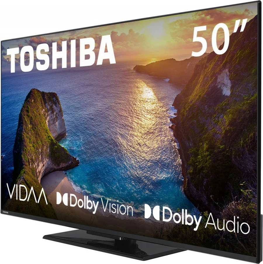 LED televizor 50-palčni, Ultra HD 4K, Smart TV, črn Toshiba 50UV3463DG