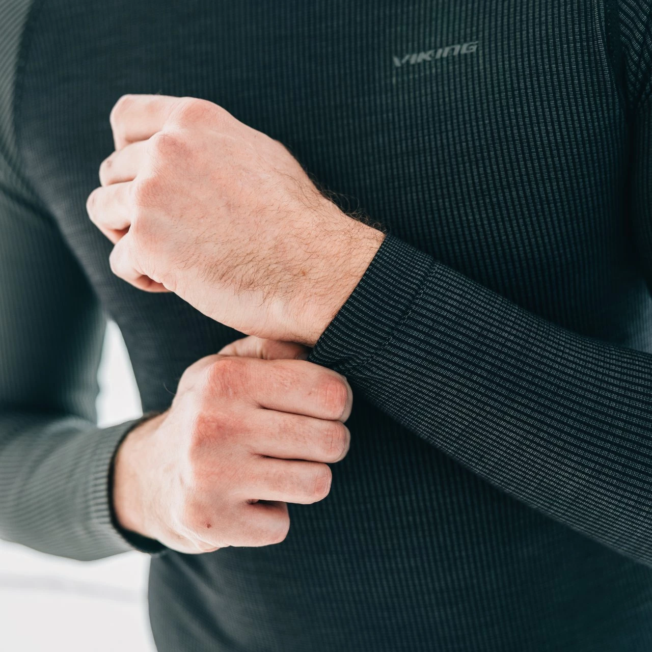 Termo spodnje perilo za moške Viking, sivo