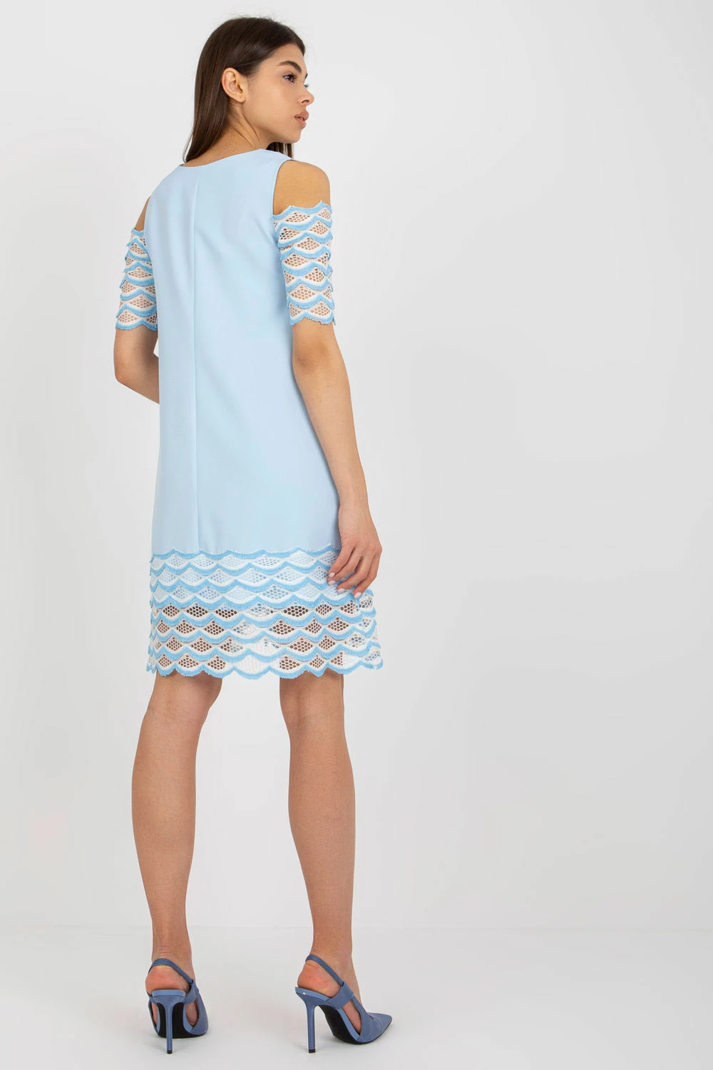 Koktajl obleka Lakerta 178438, modra