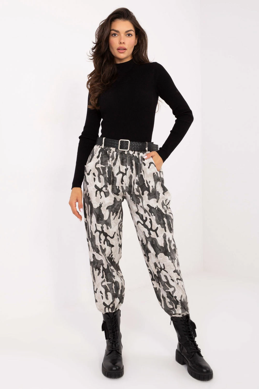 Hlače za ženske Italy Moda 218437, bež