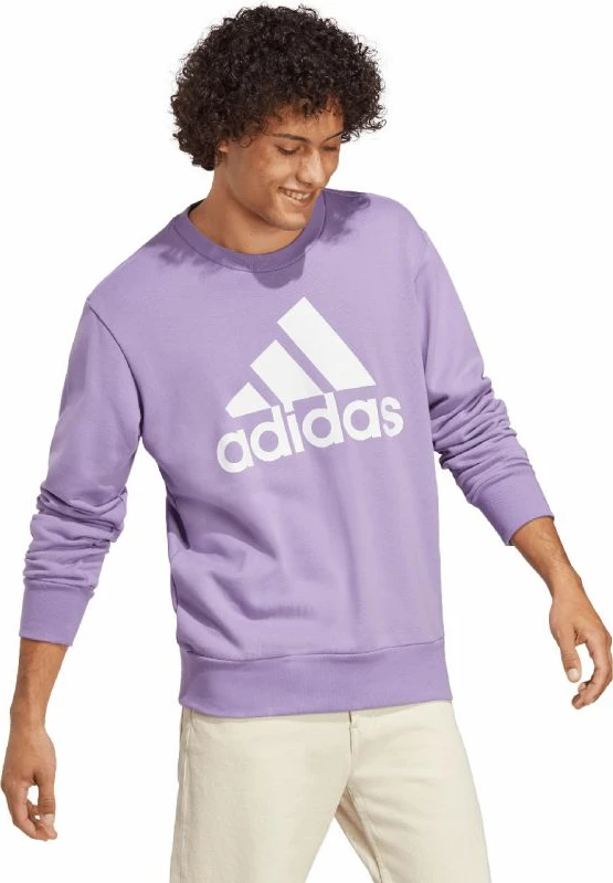 Pulover za moške adidas, vijoličen
