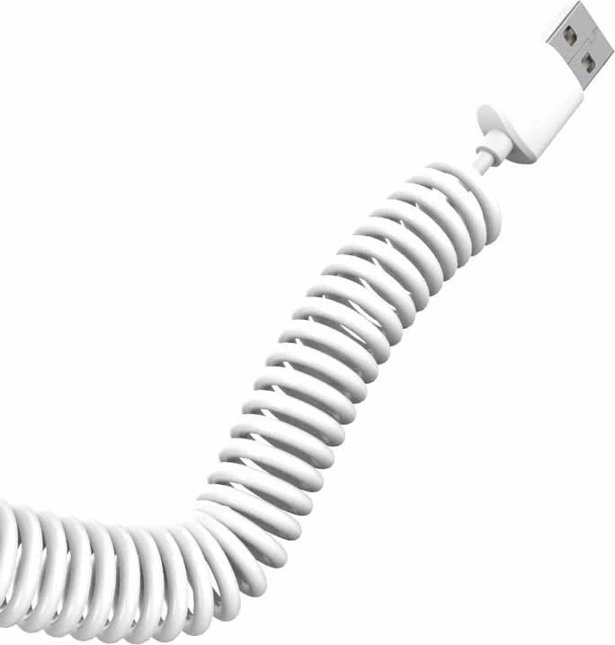 Avtomobilski polnilec Dudao R7, 2x USB, 3-v-1 kabel, 2,4 A, bel