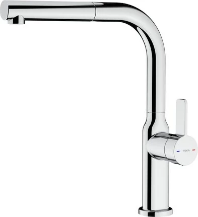 Kuhinjski pipa Oval 938, TEKA, krom