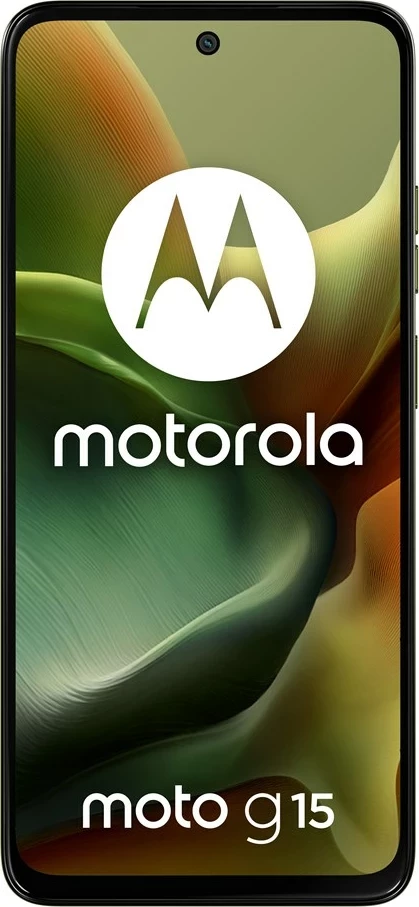 Pameten telefon, Motorola moto g15, 6,72", 8 GB RAM, 256 GB, Android 15, zelen