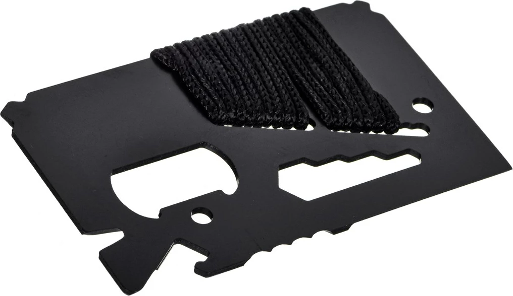 Večfunkcijska kartica z 13 orodji AZYMUT, črna