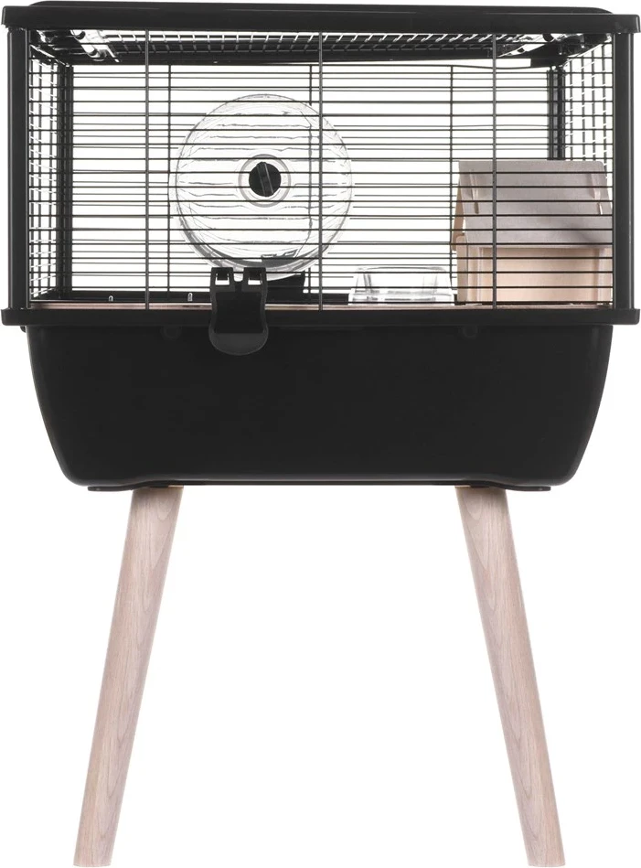 Kletka za majhne glodalce ZOLUX Neo Nigha, H36, črno/kremna