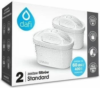 Filtri za vodo Dafi Unimax, 2 kosa, beli