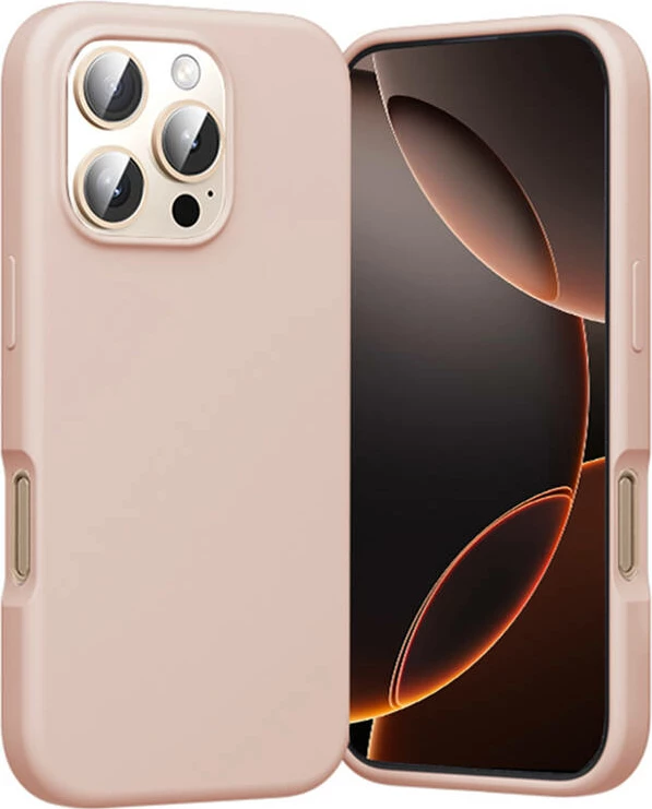 Zaščitni ovitek Vention KUHP0-40 za iPhone 16 Pro Max, MagSafe, rožnat