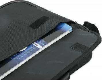 Torba za prenosnik MANHATTAN Cambridge Clamshell 17,3 in, črna