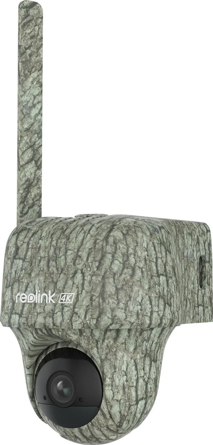 Vremensko odporna nadzorna kamera z dvostopenjskim napajanjem Reolink Go Series G450, kaki