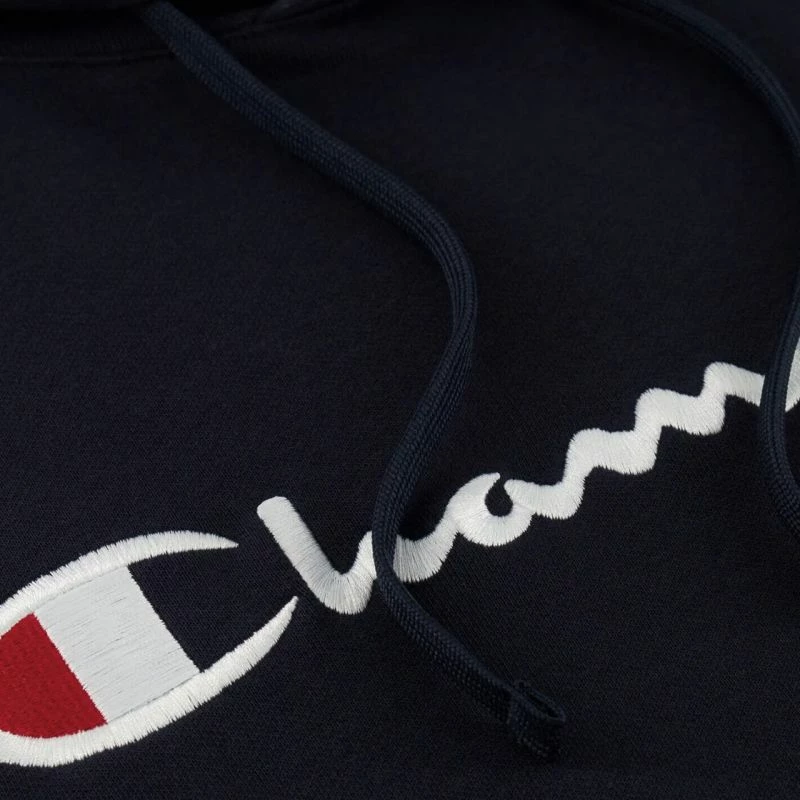 Duks s kapuco, Champion, navy blue