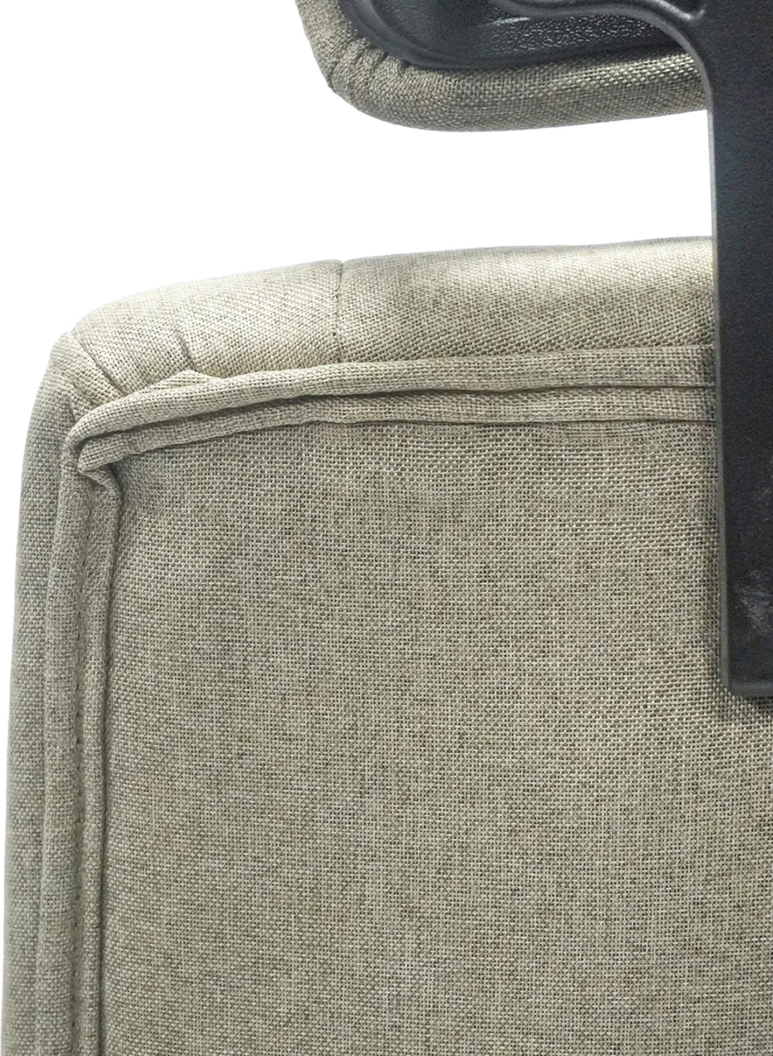 Pisarniški stol NIMBLE FH1199.13 iz tkanine v barvi kaki - črn najlonski okvir in podstavek 51x61x130H cm