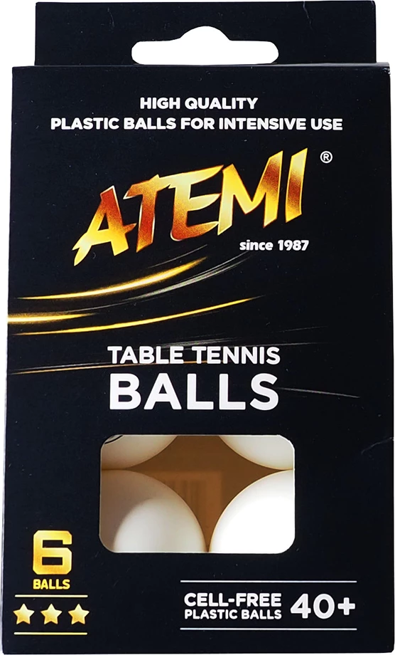 Pingpong žogice, Atemi, bele