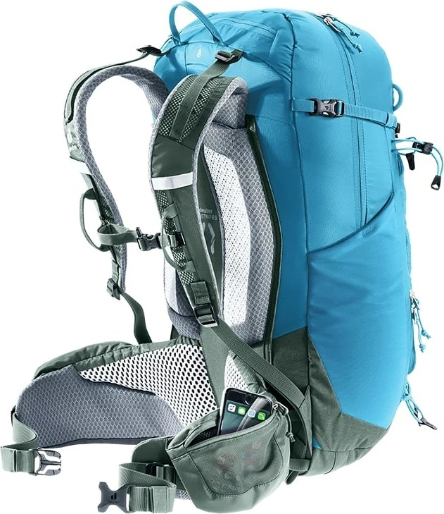 Nahrbtnik Deuter Trail Pro 33, 33 L, poliester, moder