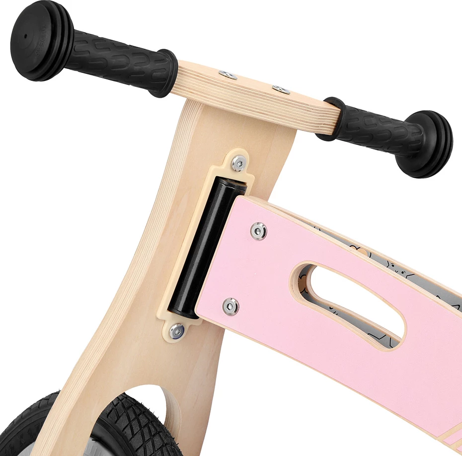 Kolo za ravnotežje za otroke Spokey Woo Ride Duo, sivo-rožnato