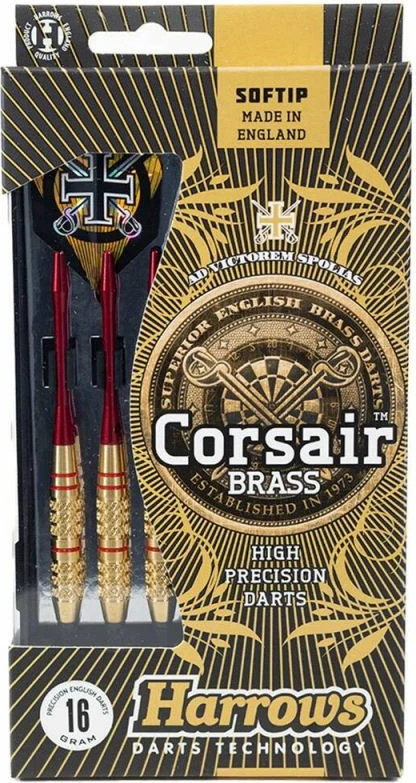 Rekreativne puščice Harrows CORSAIR, črne