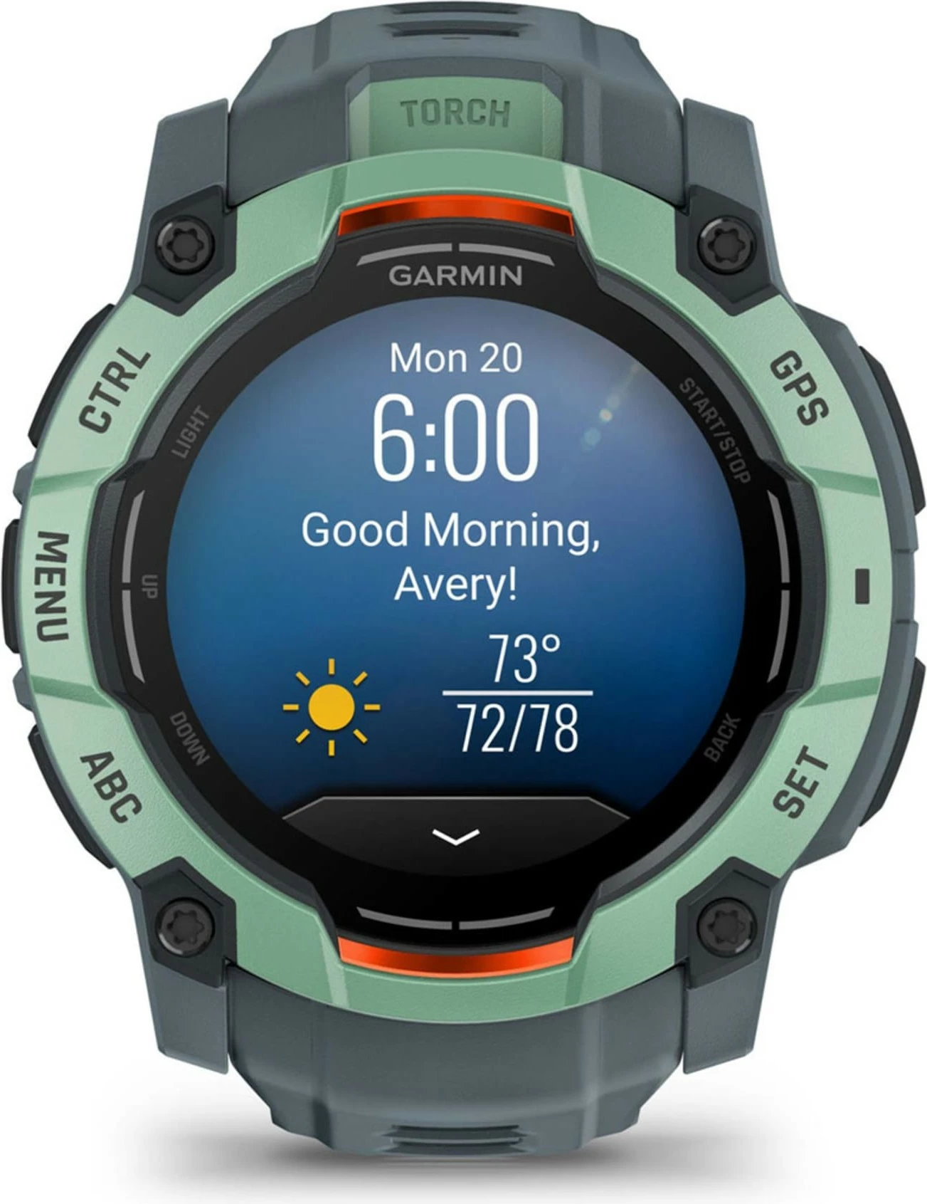 Pametna ura Garmin Instinct 3 AMOLED, 4 GB, GPS, siva