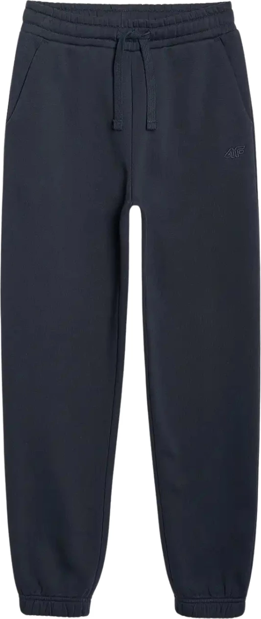 Pantallona sportive za fante 4F, navy
