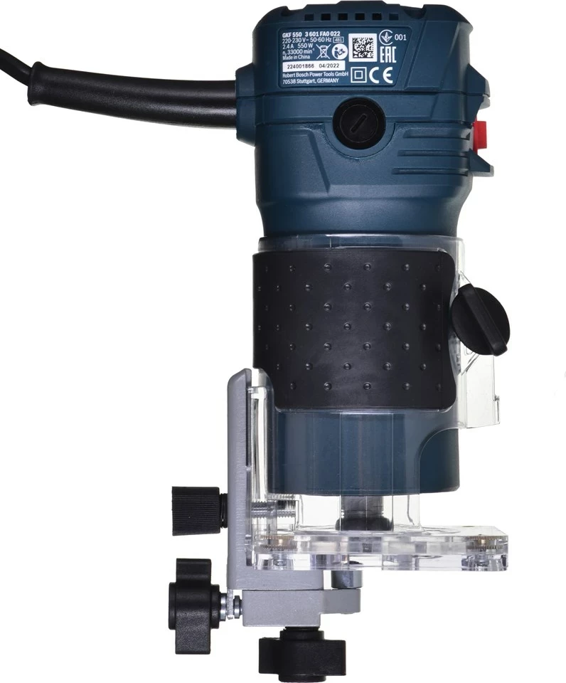 Frezirka za robove, Bosch GKF 550 Professional, 550 W, modra Frezirka za robove, Bosch GKF 550 Professional, 550 W, modra