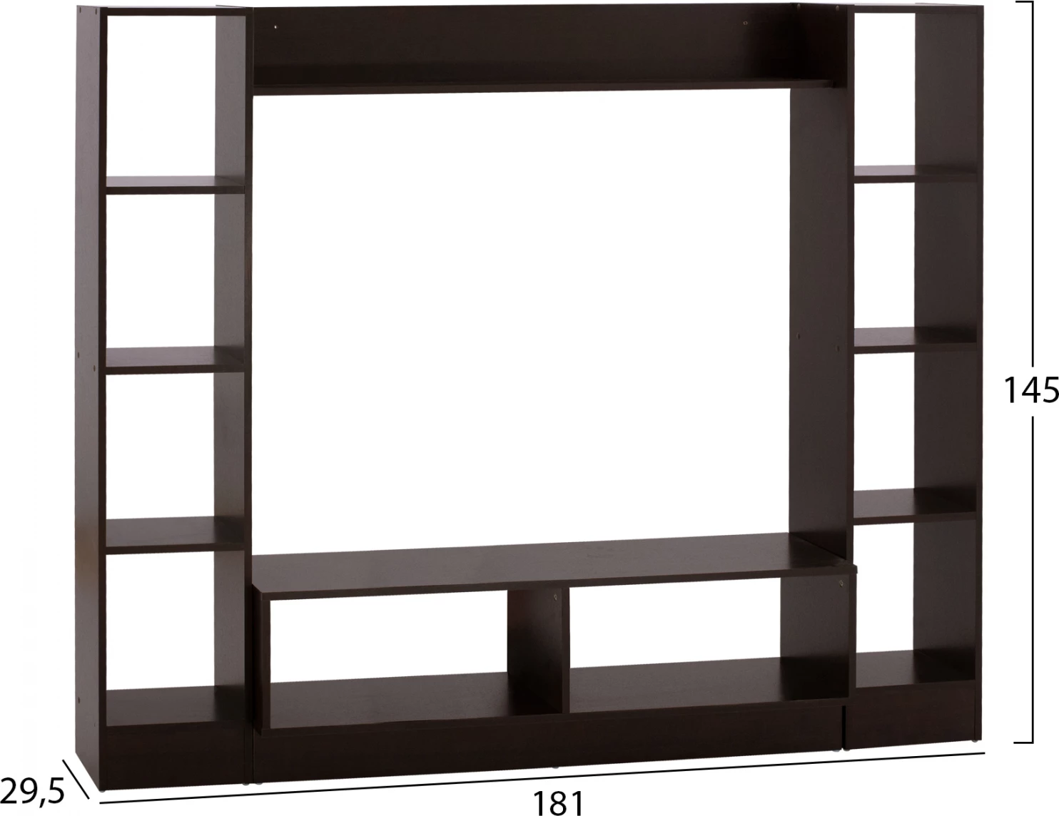 TV enota JAZMIN FH2255.01 WENGE 181x29,5x145cm