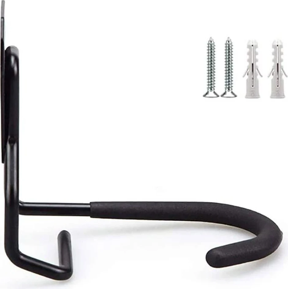 Stenski nosilec za kolo Maclean, črn