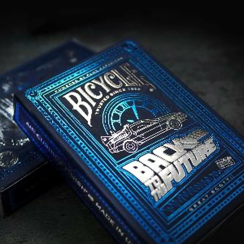 Kolekcijske igralne karte 'Back to the Future', Bicycle, angleške