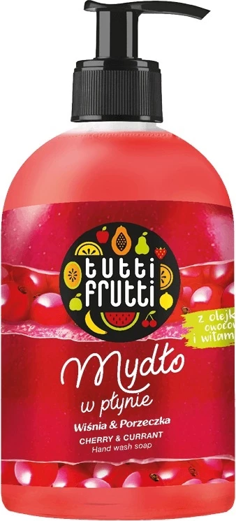 Tekoče milo za ženske Tutti Frutti Cherry & Currant Farmona, 500 ml