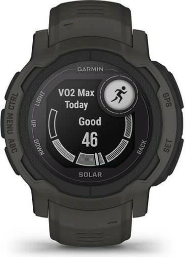 Pametna ura Garmin Instinct 2 Solar, 2,29 cm (0,9"), MIP, GPS, grafit Pametna ura Garmin Instinct 2 Solar, 2,29 cm (0,9"), MIP, GPS, grafit
