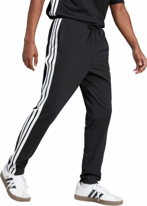 Dolge hlače adidas Essentials 3-Stripes za moške, črne