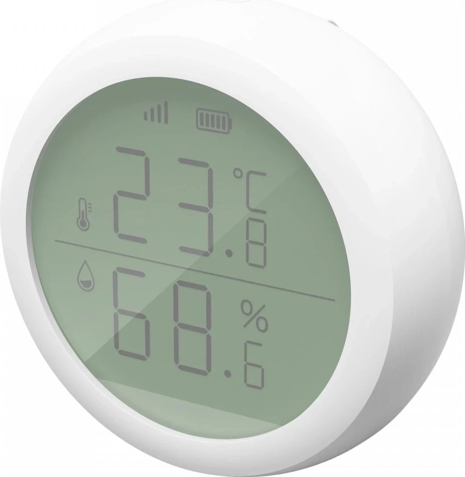 Pametni senzor za merjenje temperature in vlage Tesla TSL-SEN-TAHLCD