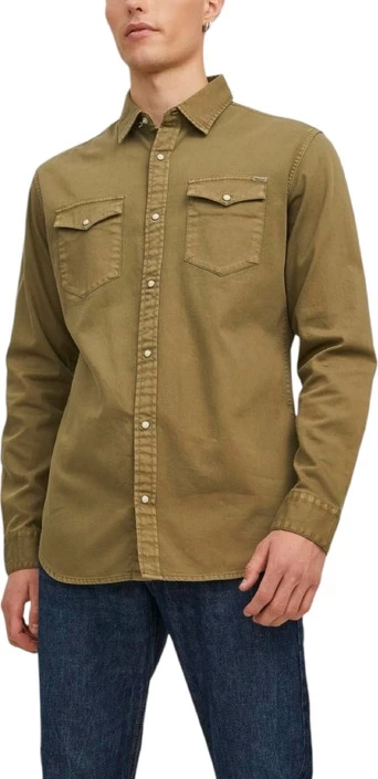 Srajca za moške Jack & Jones, zelena
