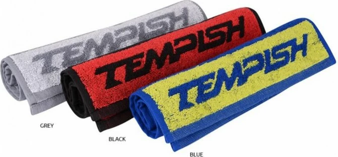 Športna brisača Tempish, črna/modra/siva