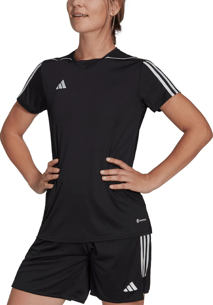 Majica za ženske adidas, črna