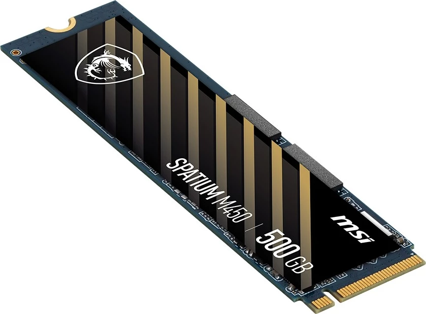 SSD 500 GB M.2 PCIe 4.0 3D NAND, MSI Spatium M450