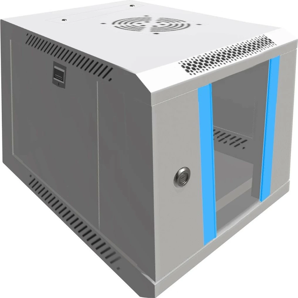 Stenska mrežna omara Extralink EX.14473, 6U, siva